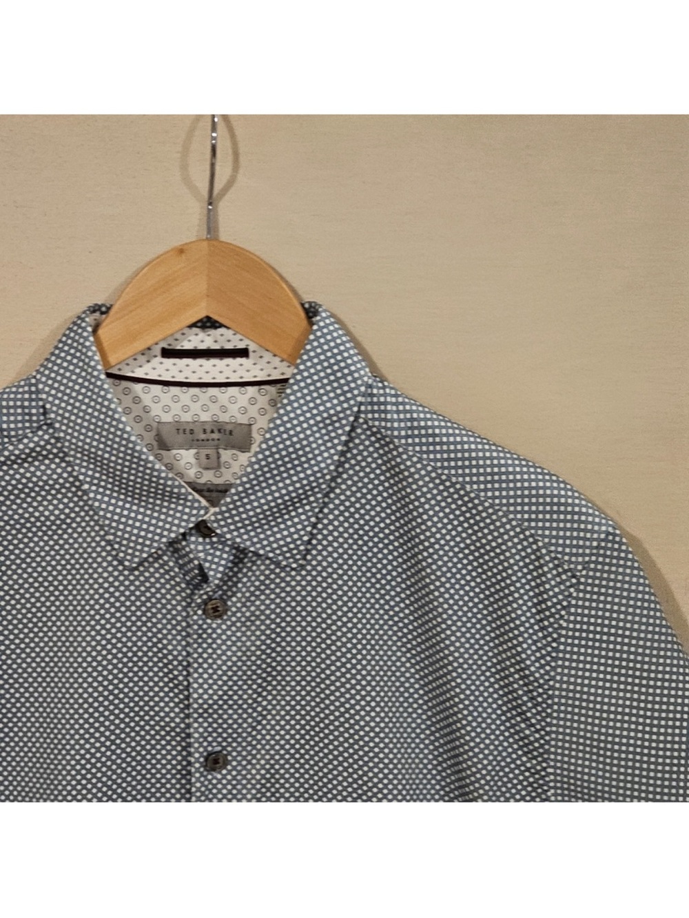 Ted Baker London Short Sleeve Button Down 5/XL